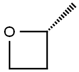 (R)-2-甲基氧杂环丁烷 结构式