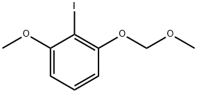 2-Iodo-1-(methyloxy)-3-{[(methyloxy)methyl]oxy}benzene 结构式