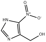 (9CI)-5-硝基-1H-咪唑-4-甲醇 结构式