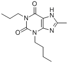 1-Propyl-3-butyl-8-methylxanthine 结构式