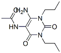 Acetamide,  N-(6-amino-1,2,3,4-tetrahydro-2,4-dioxo-1,3-dipropyl-5-pyrimidinyl)- 结构式