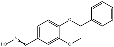 4-(BENZYLOXY)-3-METHOXYBENZALDEHYDE OXIME 结构式