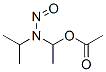 1-((1-Methylethyl)nitrosoamino)ethanol acetate (ester) 结构式