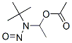 1-((1-Dimethylethyl)nitrosoamino)ethanol acetate (ester) 结构式