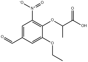 2-(2-Ethoxy-4-formyl-6-nitrophenoxy)propanoicacid