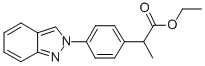2-(4-甲氧苯基)-2H-吲唑 结构式