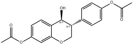 3-(4-HYDROXY-PHENYL)-CHROMAN-4,7-DIOL 结构式