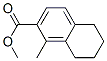2-Naphthalenecarboxylicacid,5,6,7,8-tetrahydro-1-methyl-,methylester(9CI) 结构式