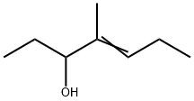 4-甲基-4-庚烯-3-醇 结构式