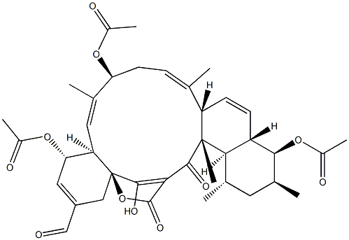Antibiotic F2 triacetate 结构式