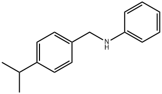 N-(4-Isopropylbenzyl)aniline 结构式