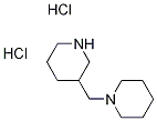 3-(哌啶-1-基甲基)哌啶二盐酸盐 结构式