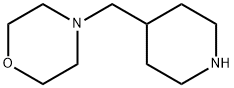 4-(哌啶-4-基甲基)吗啉 2HCL 0.7H2O 结构式