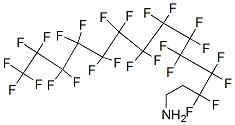 3,3,4,4,5,5,6,6,7,7,8,8,9,9,10,10,11,11,12,12,13,13,14,14,14-Pentacosafluorotetradecan-1-amine 结构式