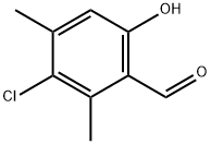 5-氯-2-羟基-4-甲基苯甲醛 结构式