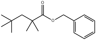 benzyl 2,2,4,4-tetramethylpentanoate 结构式