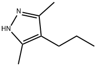3,5-二甲基-4-丙基-1H-吡唑 结构式