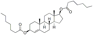 androst-4-ene-3 beta,17 beta-diol dienanthate 结构式