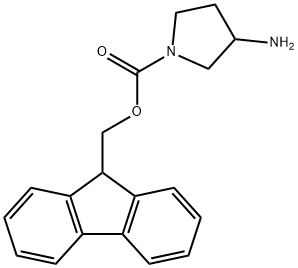 (9H-Fluoren-9-yl)methyl3-aminopyrrolidine-1-carboxylate