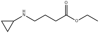 4-(环丙基氨基)丁酸乙酯 结构式