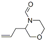 4-Morpholinecarboxaldehyde,  3-(2-propenyl)-  (9CI) 结构式