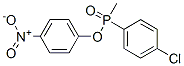 4-Nitrophenyl (4-chlorophenyl)methylphosphinate 结构式