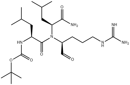 N-ALPHA-T-BOC-DEACETYLLEUPEPTIN 结构式