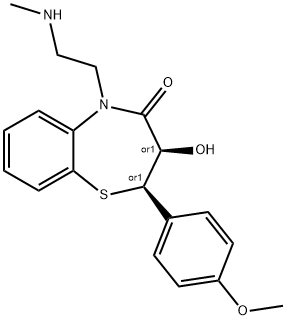 地尔硫卓杂质2 结构式