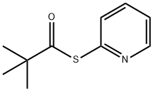 Propanethioicacid,2,2-dimethyl-,S-2-pyridinylester(9CI) 结构式