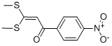 3,3-BIS-METHYLSULFANYL-1-(4-NITRO-PHENYL)-PROPENONE 结构式