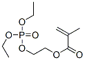 2-[(diethoxyphosphinyl)oxy]ethyl methacrylate  结构式