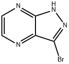 3-溴-1H-吡唑并[3,4-B]吡嗪 结构式