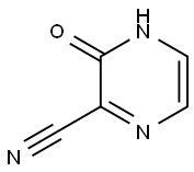 1,2-二氢-2-氧代-3-氰基吡嗪 结构式