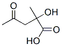 2-hydroxy-2-methyllevulinic acid 结构式