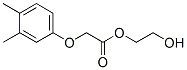 2-hydroxyethyl (3,4-dimethylphenoxy)acetate  结构式