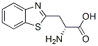 2-Benzothiazolepropanoicacid,alpha-amino-,(R)-(9CI) 结构式