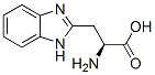 3-(2-benzimidazolyl)alanine 结构式