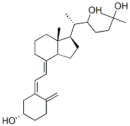 22,25-dihydroxyvitamin D3 结构式