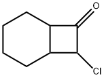 Bicyclo[4.2.0]octan-7-one,  8-chloro- 结构式