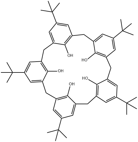 对叔丁基5杯芳烃 结构式