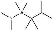 N-[(2,3-二甲基-2-丁基)二甲基甲硅烷基]二甲胺 结构式