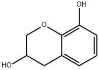 色满-3,8-二醇 结构式