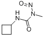 1-Cyclobutyl-3-methyl-3-nitrosourea 结构式