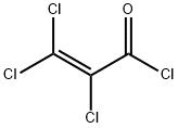 2,3,3-TRICHLOROPROP-2-ENOYL CHLORIDE 结构式