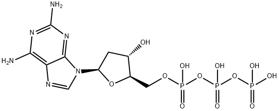 2-NH2-DATP, 100MM SOLUTION 结构式