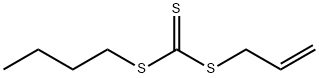 allyl butyl trithiocarbonate 结构式