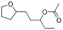 .ALPHA.-ETHYLTETRAHYDRO-2-FURANPROPANOL ACETATE 结构式