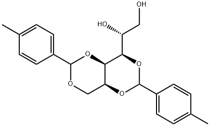 1,3:2,4-双-O-(4-甲基亚苄基)-D-山梨醇 结构式