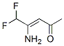 3-Penten-2-one, 4-amino-5,5-difluoro- (9CI) 结构式