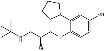 4-羟基喷布洛尔 结构式
